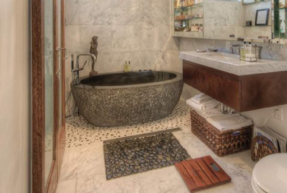 Master bathroom