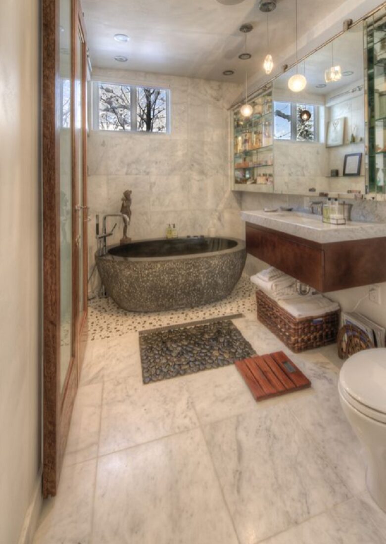 Master bathroom