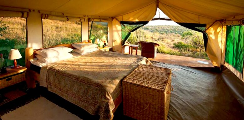 A Private Tent at Laikipia Wilderness Camp - Nanyuki, Kenya