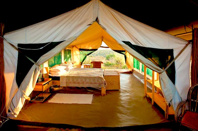 A Private Tent at Laikipia Wilderness Camp - Nanyuki, Kenya