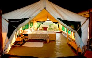 A Private Tent at Laikipia Wilderness Camp - Nanyuki, Kenya
