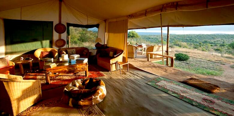 A Private Tent at Laikipia Wilderness Camp - Nanyuki, Kenya