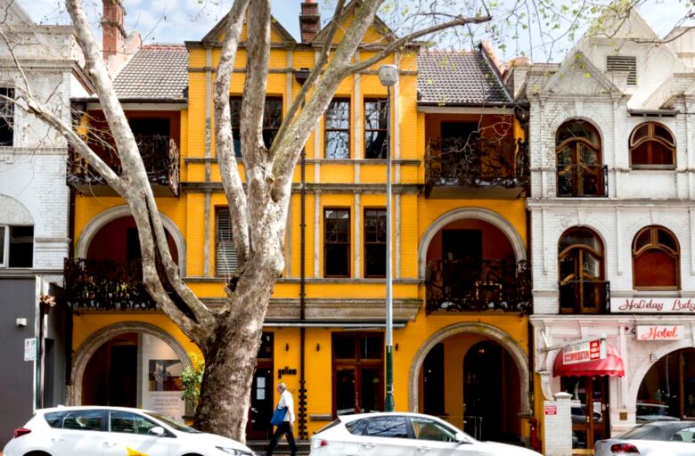 Sydney's Iconic Yellow House Pad - Potts Point, Australia