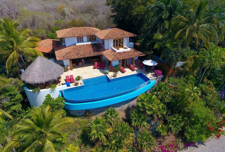 Casa Pacifico - An Oceanside Paradise On The Riviera Nayarit - Costa Vallarta, Mexico