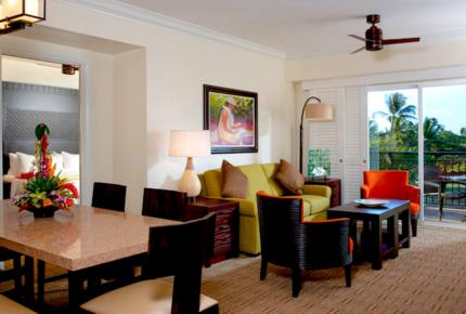 Marriott's Waiohai Beach Club - Two Bedroom Villa - Koloa, Kauai, Hawaii