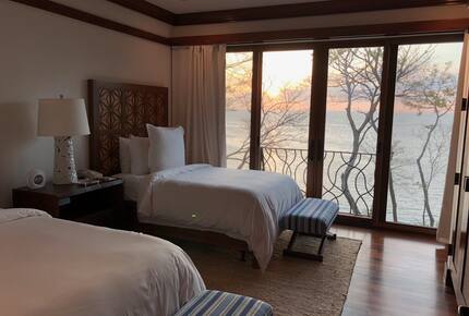 Ocean facing guest room