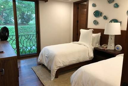 Garden facing guest room