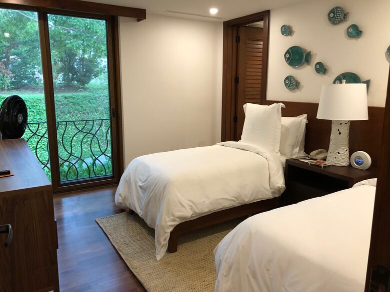 Garden facing guest room