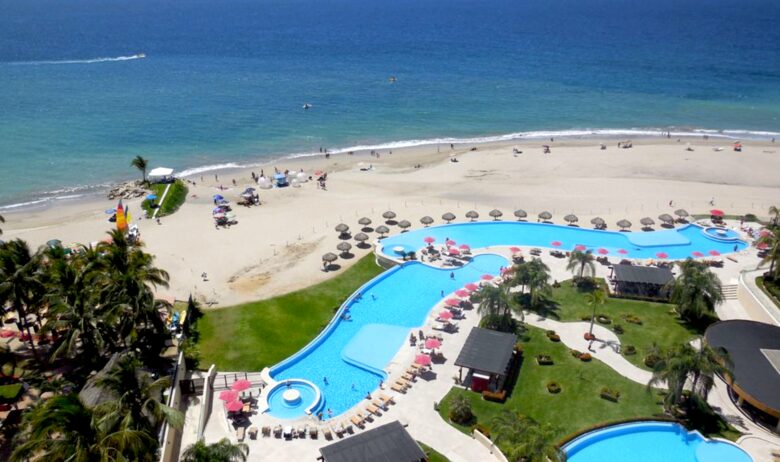 View from the terrace.