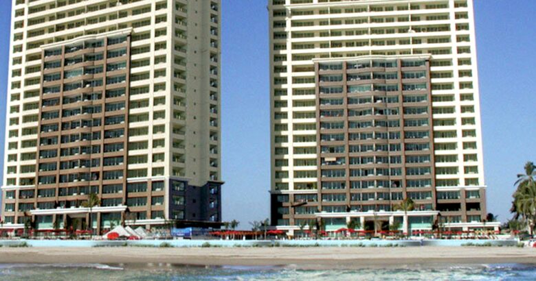 Grand Venetian from the ocean