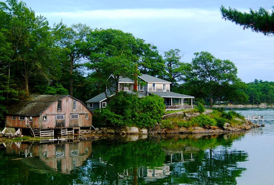 Davis Island Cottage - Edgecomb, Maine