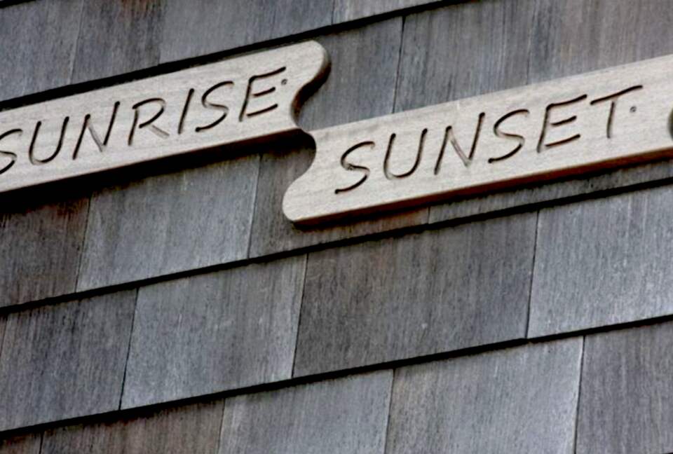 Sunrise Sunset - Fire Island, New York