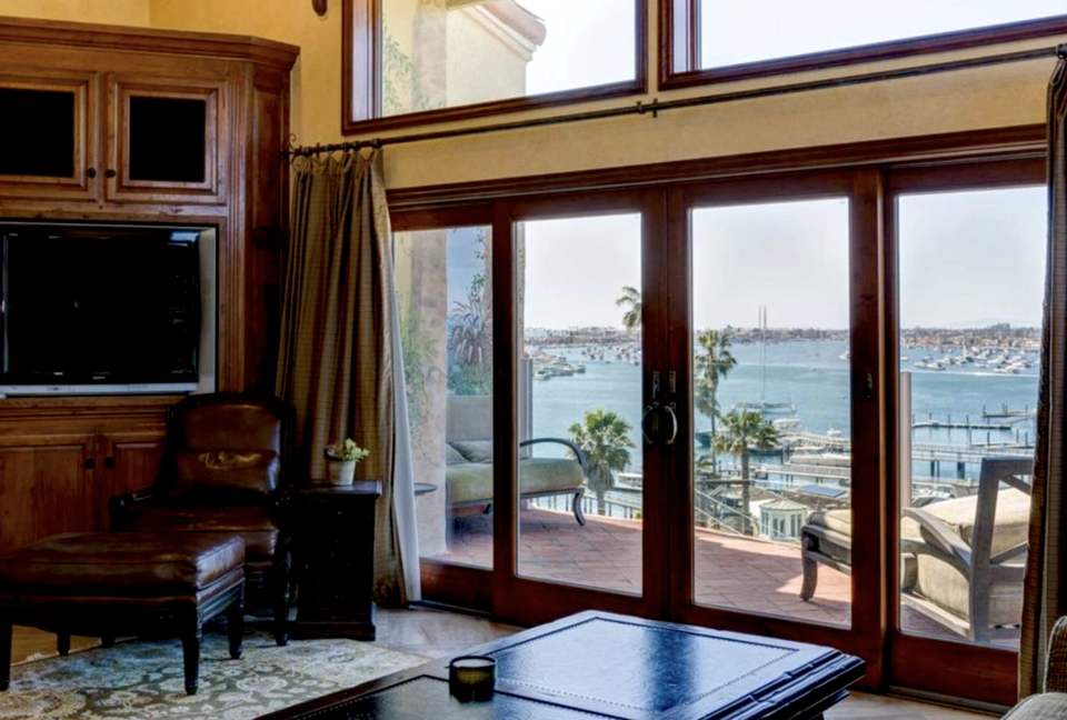 Ocean and Bay View Luxury Villa - Corona del Mar, California