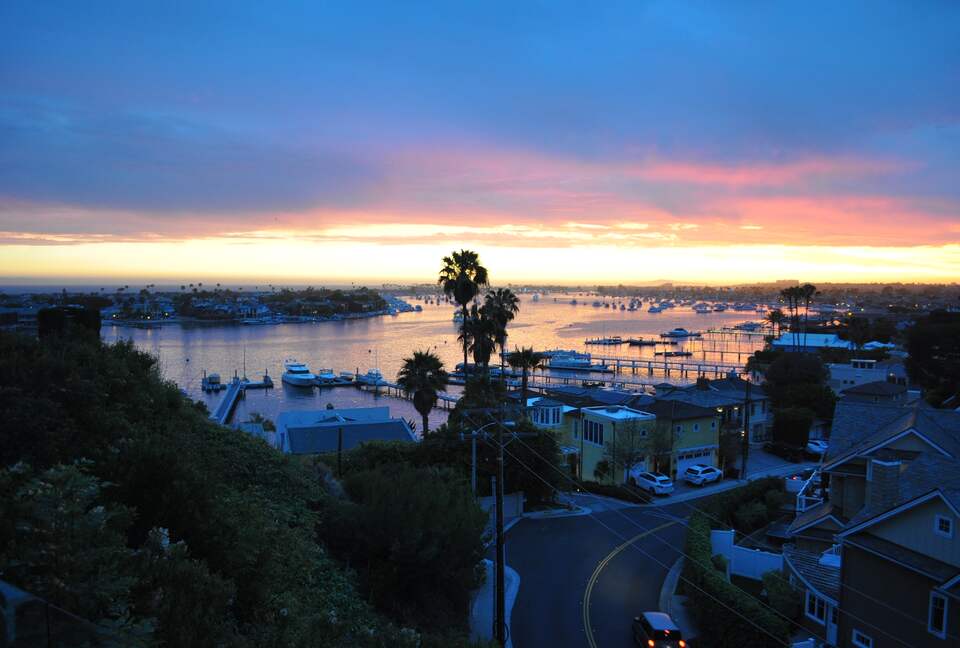 Ocean and Bay View Luxury Villa - Corona del Mar, California