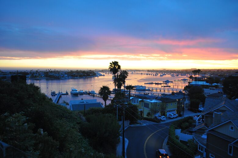 Ocean and Bay View Luxury Villa - Corona del Mar, California