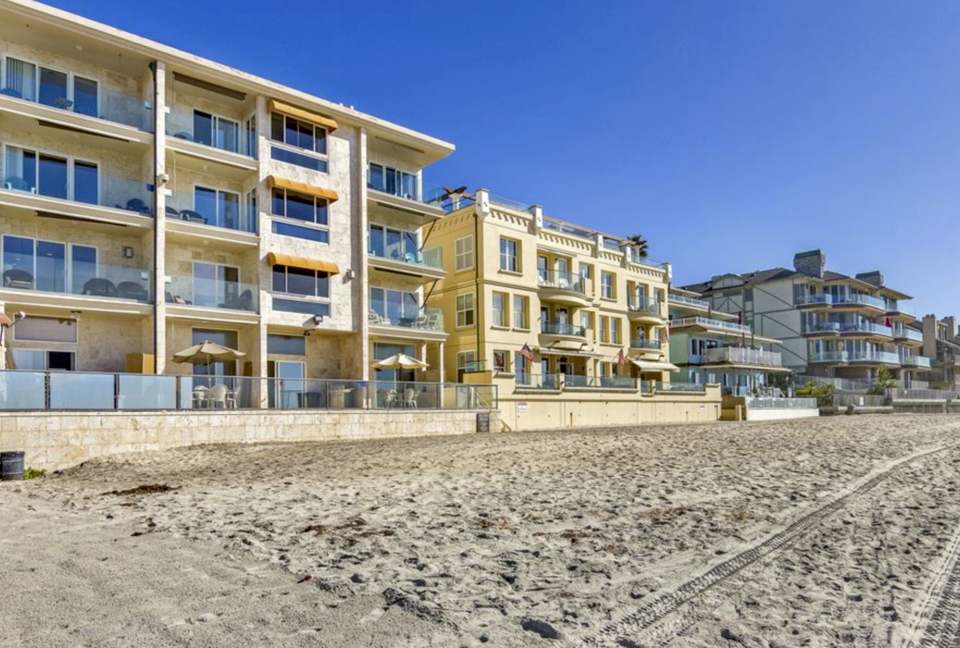 Seashore on the Sand - Carlsbad, California