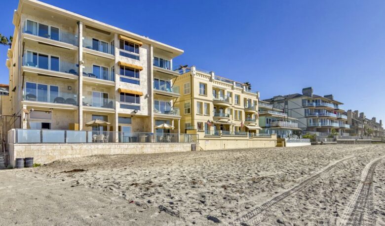 Seashore on the Sand - Carlsbad, California