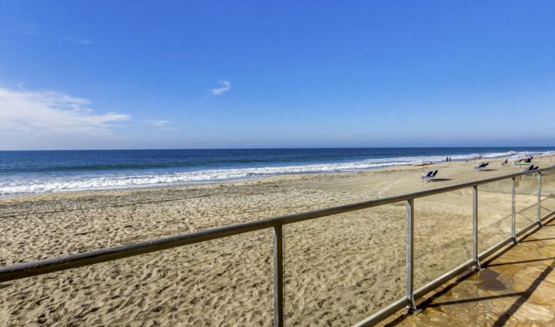 Seashore on the Sand - Carlsbad, California