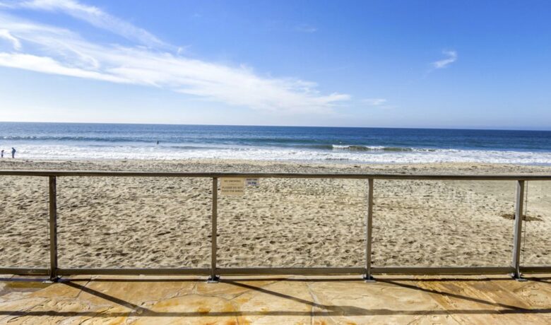 Seashore on the Sand - Carlsbad, California