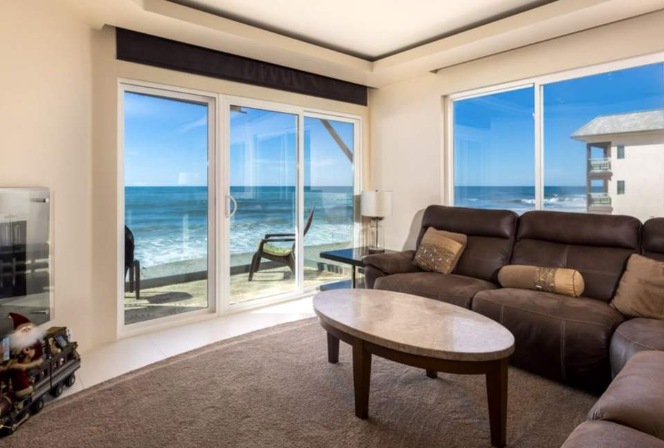 Seashore on the Sand - Carlsbad, California