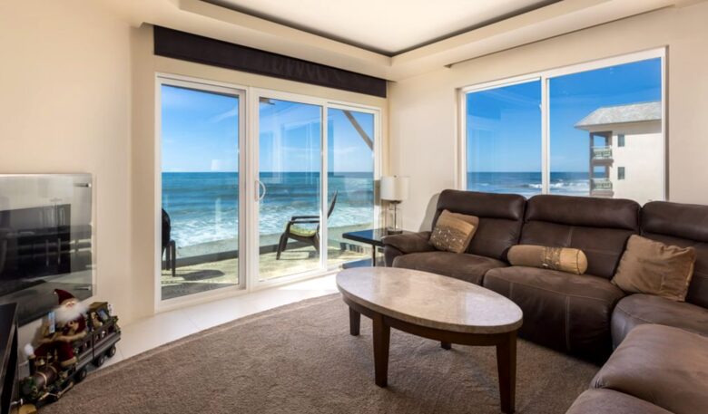 Seashore on the Sand - Carlsbad, California