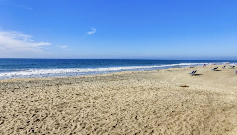 Seashore on the Sand - Carlsbad, California