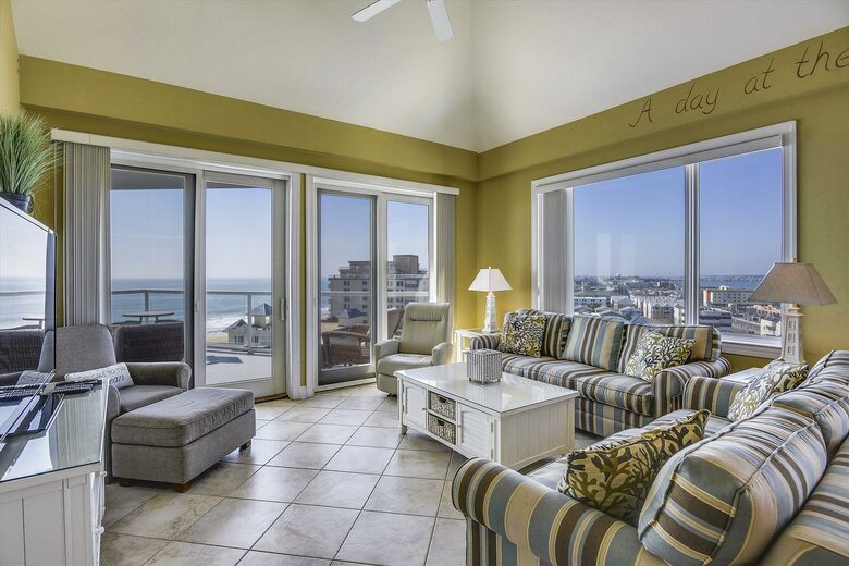 Luxury Grand Meridian West Penthouse - Ocean City, Maryland