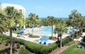 pool, baby pool and hot tub