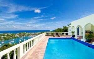 Villa Arcadia-Amazing Ocean View - Four Bedroom Luxury Villa - Oyster Pond, Netherlands