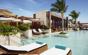 The stunning architecture of The Beach Club.