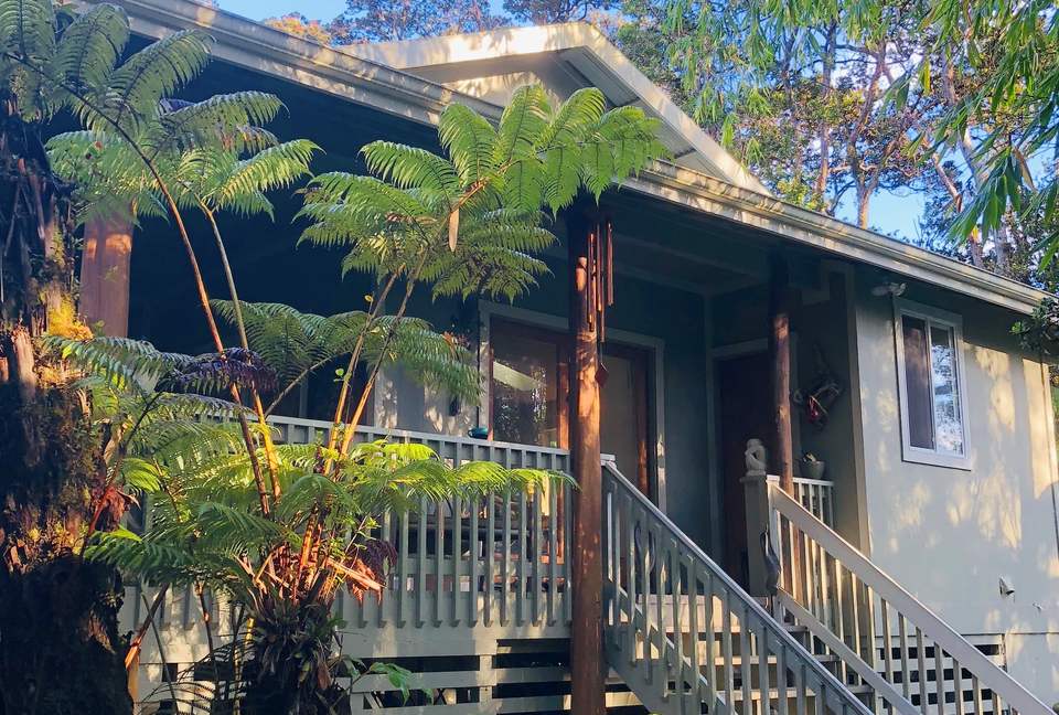 Volcano Black Bamboo House - Volcano, Big Island, Hawaii