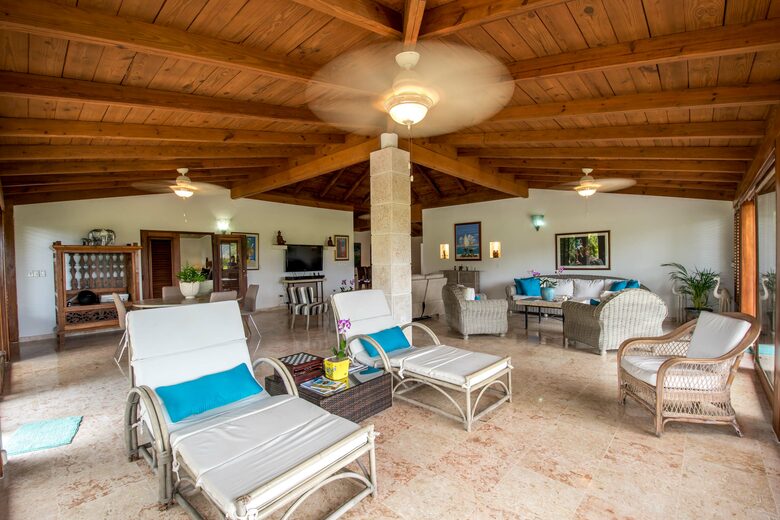 Tres Palmas Villa with gorgeous golf, lake & ocean horizon views - Casa de Campo, Dominican Republic