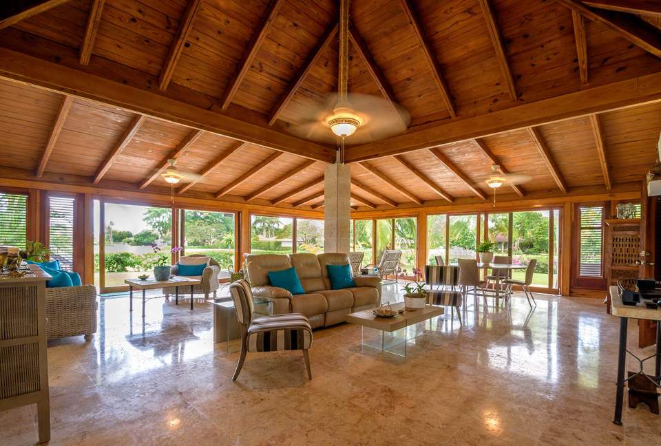 Tres Palmas Villa with gorgeous golf, lake & ocean horizon views - Casa de Campo, Dominican Republic