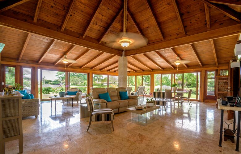 Tres Palmas Villa with gorgeous golf, lake & ocean horizon views - Casa de Campo, Dominican Republic