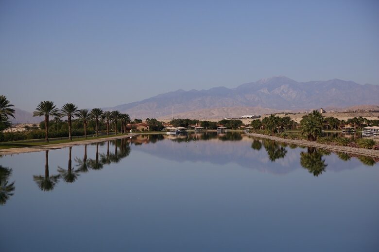 Private Lake Front Spanish Hacienda - Indio, California