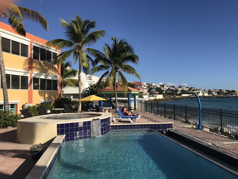 Point Blue on Lay Bay - Pelican Key, Sint Maarten (Dutch part)