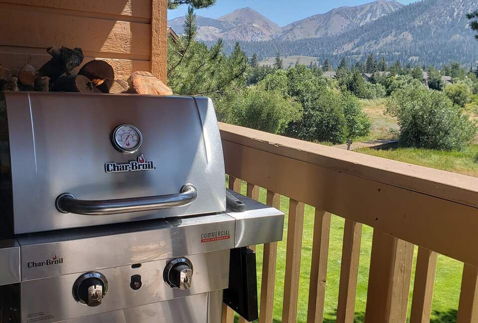 grilling with a spectacular view!