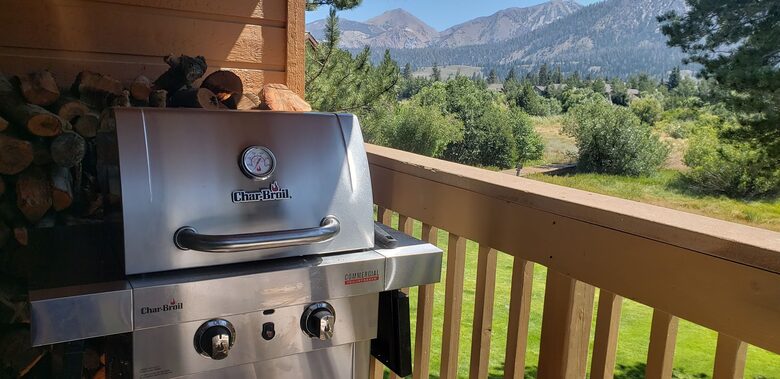 grilling with a spectacular view!