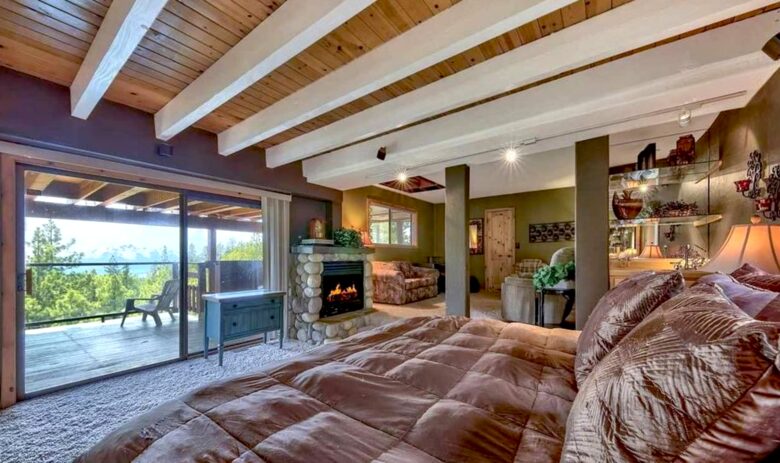 View from Main Master #2 with private seating area/sofa.