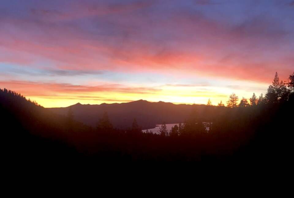 Enjoy stunning sunsets from upper deck.