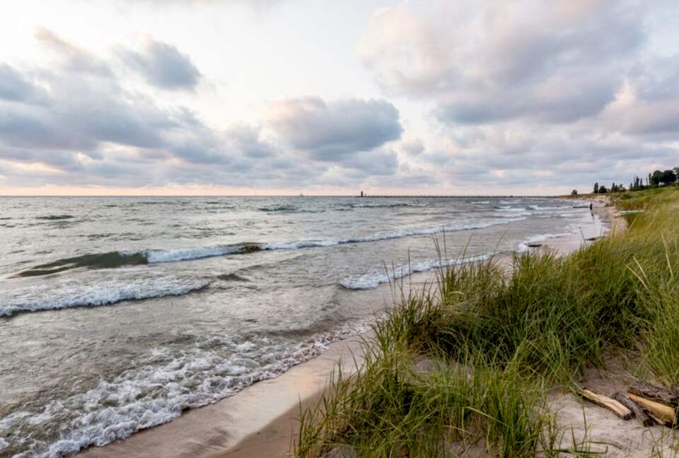 Lake Michigan Beachfront Cottage - South Haven, Michigan