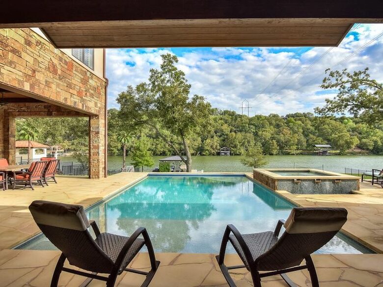 ABOVE - Lake Austin Elite Estate - Austin, Texas