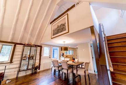 Log Cabin on Music Hill - Woodstock, New York