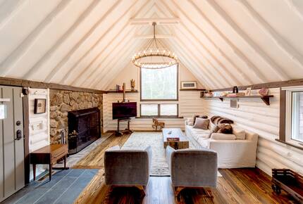 Log Cabin on Music Hill - Woodstock, New York