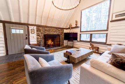 Log Cabin on Music Hill - Woodstock, New York