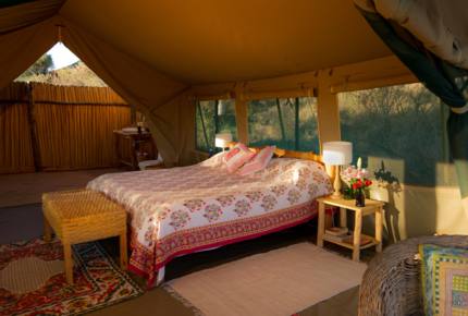 A Private Tent at Laikipia Wilderness Camp - Nanyuki, Kenya