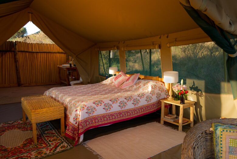 A Private Tent at Laikipia Wilderness Camp - Nanyuki, Kenya