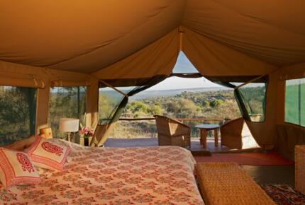 A Private Tent at Laikipia Wilderness Camp - Nanyuki, Kenya