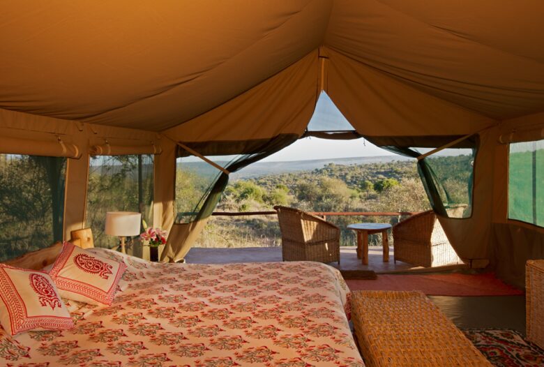 A Private Tent at Laikipia Wilderness Camp - Nanyuki, Kenya