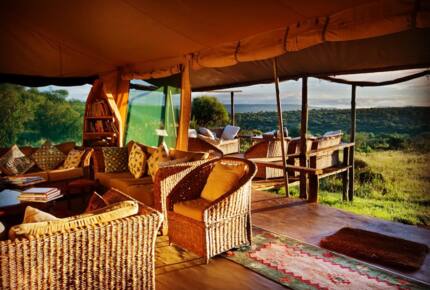 A Private Tent at Laikipia Wilderness Camp - Nanyuki, Kenya